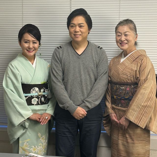 四季誌・和装家の取材、無事に終わりました。
三山ひろしさん、ありがとうございました。
大変、和やかムードで盛り上がった時間でした。
内容は、次号の四季誌・和装家をお楽しみに！！

#きものを世界遺産にするための全国会議 
#四季誌和装家 
#和装家